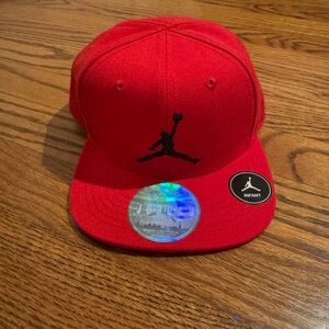 Jordan Infant Cap in Vibrant Red
